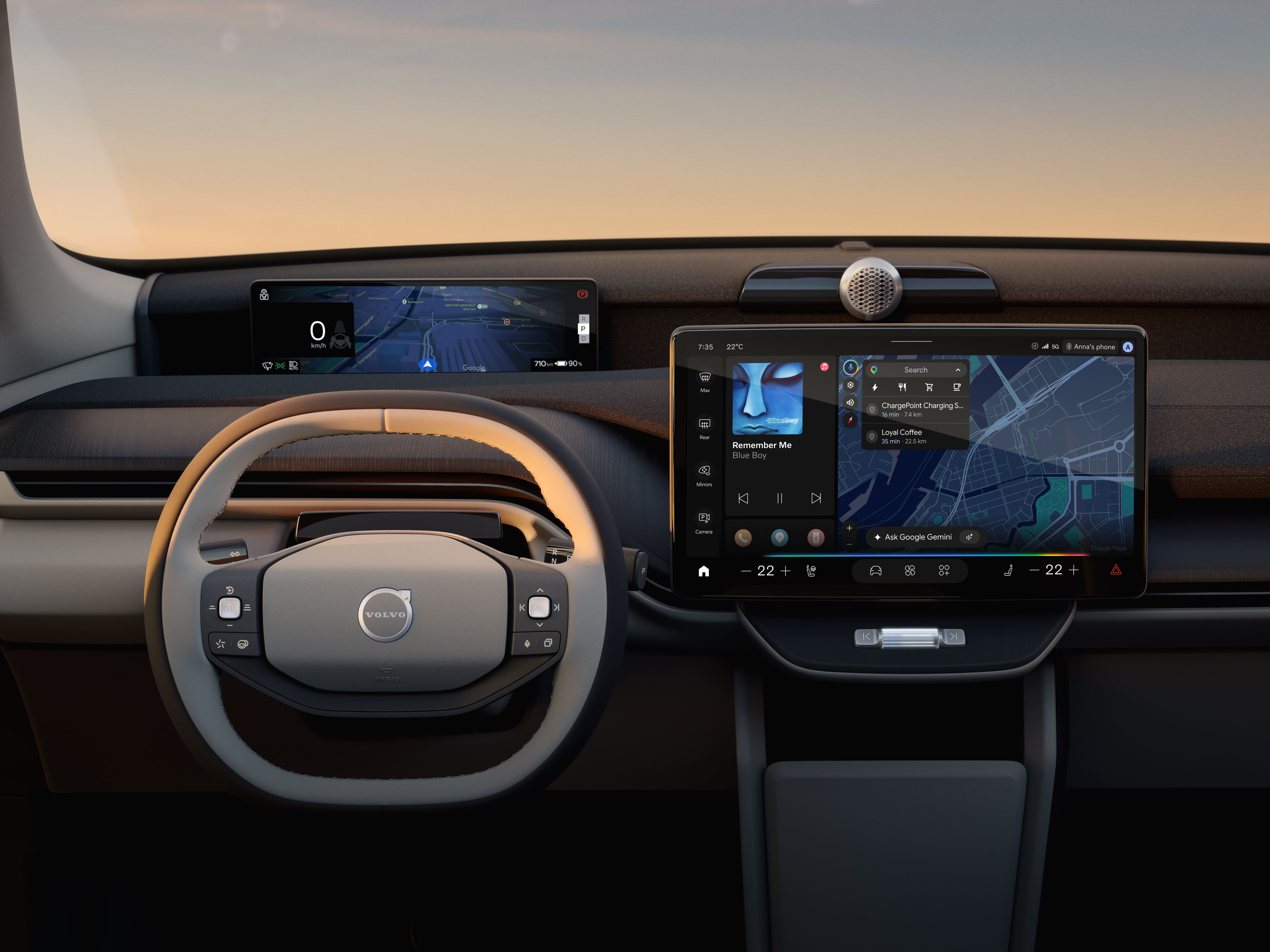 Незабаром Google Gemini — в автомобілях Volvo